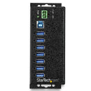 StarTech.com HB30A7AME interface hub USB 3.2 Gen 1 (3.1 Gen 1) Type-B 5000 Mbit/s Black