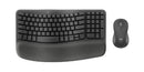 Logitech 920-012059 keyboard Mouse included Home/Office RF Wireless + Bluetooth QWERTY English Graphite