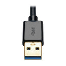 Tripp Lite U344-001-VGA video cable adapter VGA (D-Sub) USB Type-A Black