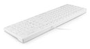 Macally MKEYE keyboard USB English White