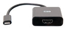 Legrand AV C2G54459 video cable adapter 7.87" (0.2 m) USB Type-C HDMI Black