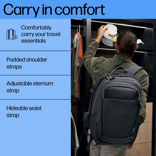 HP Travel Plus 30L 17-inch Laptop Backpack