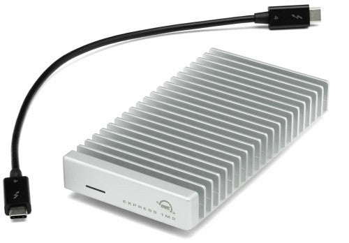 OWC Express 1M2 Thunderbolt technology 1 TB USB Type-C Silver