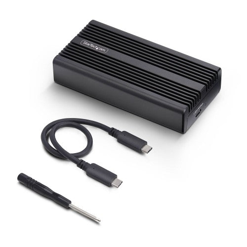 StarTech.com 1USB4-NVME-ENCLOSURE storage drive enclosure SSD enclosure Black M.2