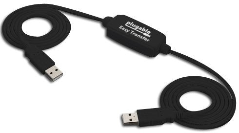 Plugable Technologies USB-EASY-TRAN USB cable 70.9" (1.8 m) USB A Black