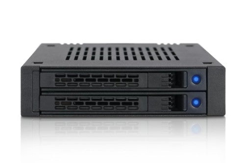 Icy Dock MB742SP-B drive bay panel Black