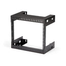 StarTech.com RK812WALLO rack cabinet 8U Wall mounted rack Black