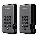 iStorage diskAshur PRO2 external hard drive 2 TB USB Type-A 3.2 Gen 1 (3.1 Gen 1) Black