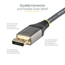 StarTech.com DP14VMM5M DisplayPort cable 196.9" (5 m) Gray, Black