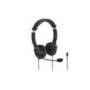 Kensington K97464WW headphones/headset Wired Head-band Calls/Music USB Type-C Black