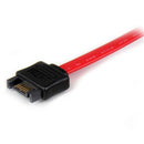 StarTech.com 0.3m SATA SATA cable 11.8" (0.3 m) SATA 7-pin Black, Red