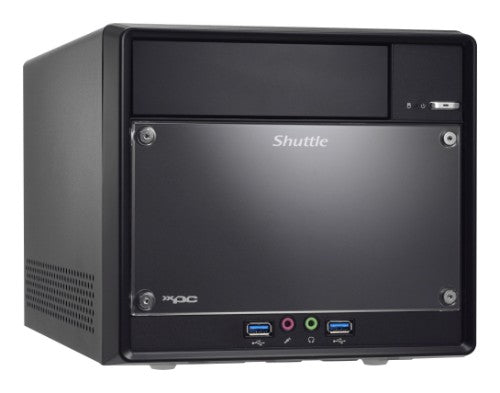 Shuttle XPC cube SH610R4 PC/workstation barebone Black Intel H610 LGA 1700
