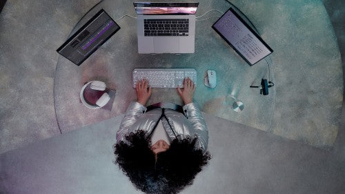 Logitech 920-011559 keyboard Universal Bluetooth QWERTY English Gray