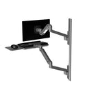 Ergotron LX Pro Series 45-696-293 monitor mount / stand 34" Wall Dark Gray