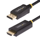 StarTech.com 10F-DP-HDMI-4K60-HDR video cable adapter 118.1" (3 m) DisplayPort HDMI Type A (Standard) Black