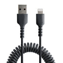 StarTech.com RUSB2ALT1MBC lightning cable 39.4" (1 m) Black