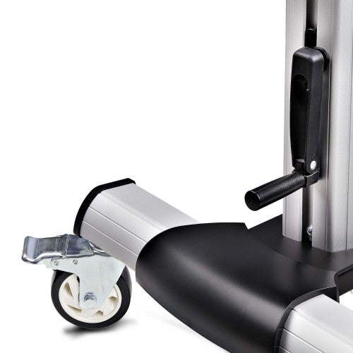 StarTech.com 1110C-MOBILE-TV-CART TV mount/stand 100" Black, Silver