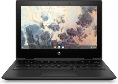 HP Chromebook x360 11 G4 Intel® Celeron® N5100 Hybrid (2-in-1) 11.6" Touchscreen HD 8 GB LPDDR4x-SDRAM 64 GB eMMC Wi-Fi 6 (802.11ax) ChromeOS Black