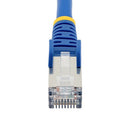 StarTech.com NLBL-14F-CAT6A-PATCH networking cable Blue 169.3" (4.3 m) S/FTP (S-STP)