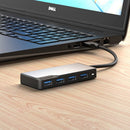ALOGIC USB-A Fusion SWIFT 4-in-1 USB 3.2 Gen 1 (3.1 Gen 1) Type-A 5000 Mbit/s Gray