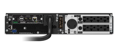 APC SRT3000RMXLA-NC uninterruptible power supply (UPS) Double-conversion (Online) 3 kVA 2700 W 9 AC outlet(s)