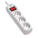 Tripp Lite PS3F15 surge protector White 3 AC outlet(s) 220 - 250 V 59.1" (1.5 m)