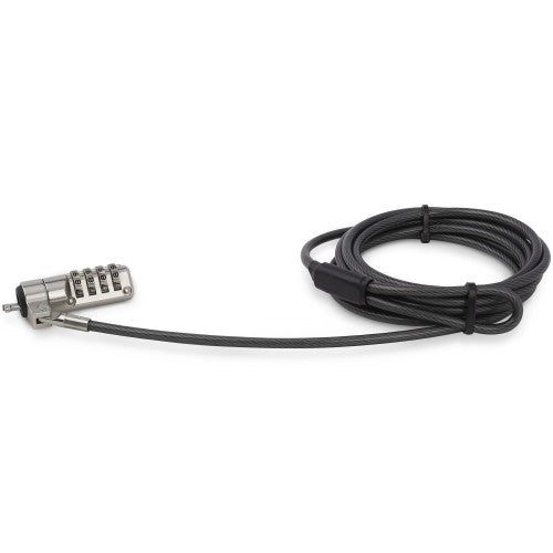 StarTech.com LTLOCK4D cable lock Black, Silver 78.7" (2 m)
