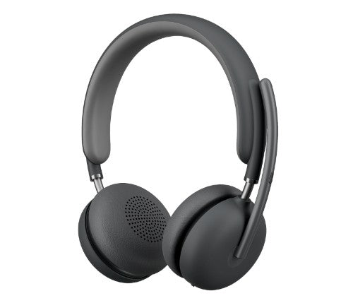 Logitech 981-001317 headphones/headset Wireless Head-band Office/Call center Bluetooth Graphite