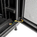 Rocstor Y10E040-B1 rack cabinet 22U Freestanding rack Black