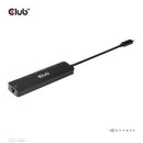 CLUB3D CSV-1596 laptop dock/port replicator USB 3.2 Gen 1 (3.1 Gen 1) Type-C Black