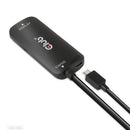 CLUB3D CAC-1335 video cable adapter 39.4" (1 m) HDMI + USB DisplayPort Black