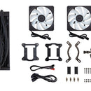 Cooler Master MasterLiquid 240L Core ARGB Processor Liquid cooling kit 4.72" (12 cm) Black