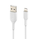 Belkin CAA001BT1MWH2PK lightning cable 39.4" (1 m) White