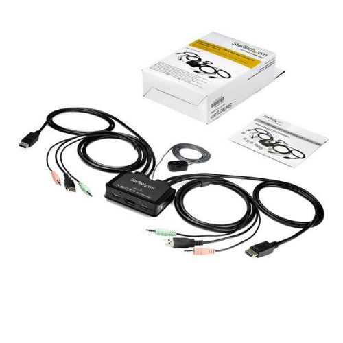 StarTech.com SV211DPUA4K KVM switch Black