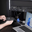 StarTech.com NOTECONS02-VGA-MDP KVM switch Black