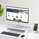StarTech.com 1MFSW-MONITOR-RISER monitor mount / stand Desk Silver