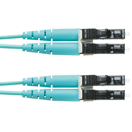 Panduit 5m LC/LC InfiniBand/fibre optic cable 196.9" (5 m) Turquoise