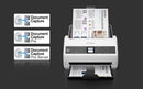 Epson DS-730N Sheet-fed scanner 600 x 600 DPI A4 Black, Gray