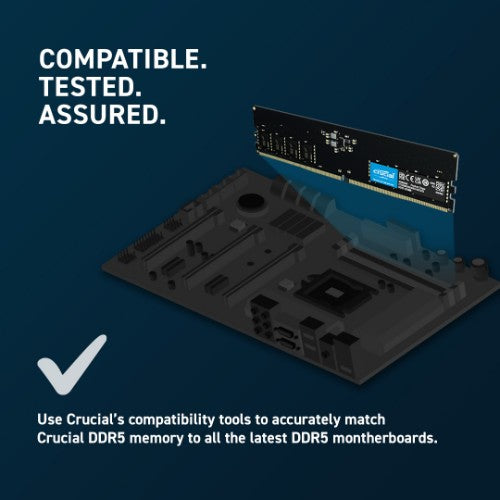 Crucial CT2K16G48C40U5 memory module 32 GB 2 x 16 GB DDR5 4800 MHz