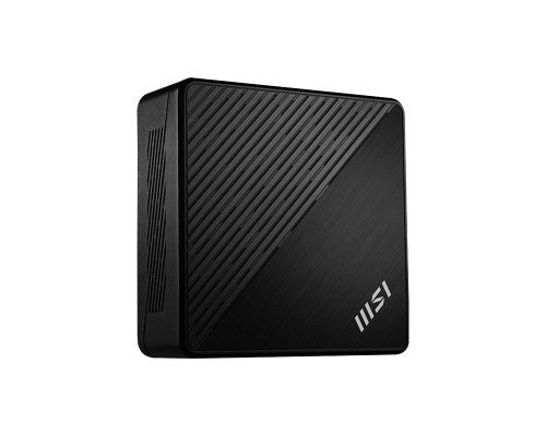 MSI Cubi ADL-005US Intel Pentium N N200 4 GB DDR4-SDRAM 128 GB SSD Windows 11 Pro Mini PC Workstation Black