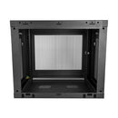 StarTech.com RK9WALM rack cabinet 9U Wall mounted rack Black