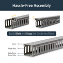 StarTech.com Wiring Raceway/Duct Gray PVC