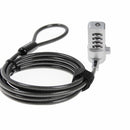 Rocstor Y10C132-B1 cable lock Black 70.9" (1.8 m)