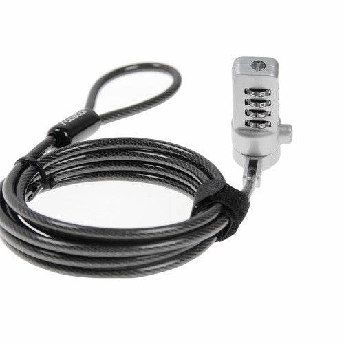 Rocstor Y10C132-B1 cable lock Black 70.9" (1.8 m)