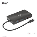 CLUB3D CSV-1598 laptop dock/port replicator USB 3.2 Gen 2 (3.1 Gen 2) Type-C Black