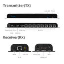 Siig CE-H24811-S1 AV extender AV transmitter Black