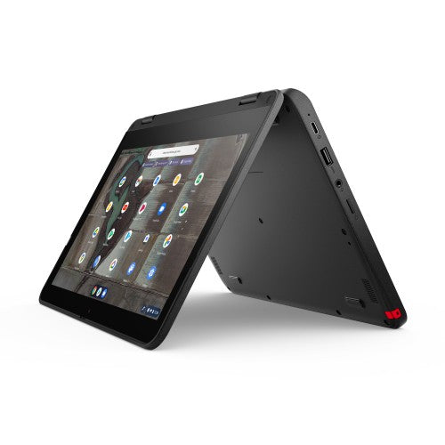 Lenovo 500e Chromebook Gen 3 (Intel) Intel® Celeron® N N4500 11.6" Touchscreen HD 4 GB LPDDR4x-SDRAM 32 GB eMMC Wi-Fi 6 (802.11ax) ChromeOS English Gray