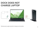 Plugable Technologies UD-6950Z laptop dock/port replicator Docking USB 3.2 Gen 1 (3.1 Gen 1) Type-C Black