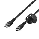 Belkin BOOST↑CHARGE PRO Flex USB cable 78.7" (2 m) USB 2.0 USB C Black