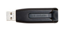 Verbatim V3 USB flash drive 128 GB USB Type-A 3.2 Gen 1 (3.1 Gen 1) Black